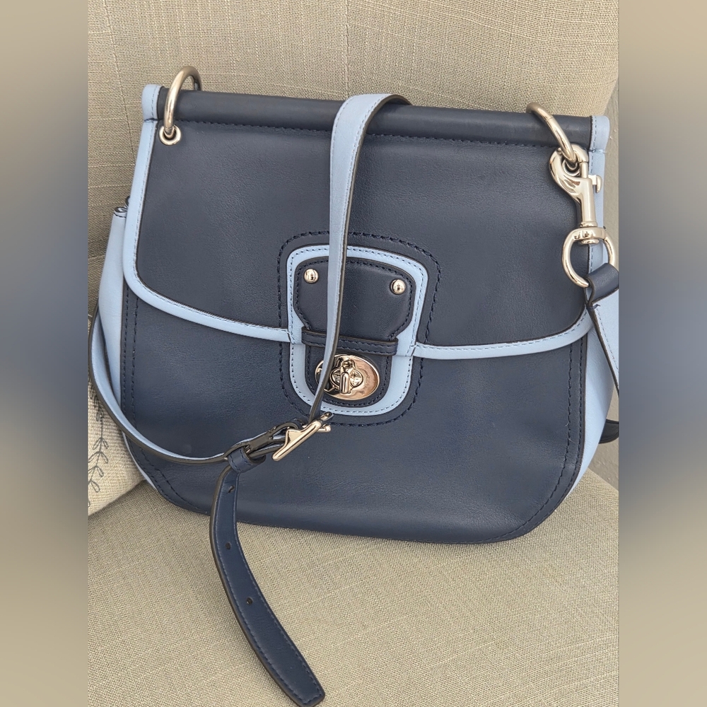 Coach
Coach Blue Leather Tassel Crossbody - Picture 2 of 10
